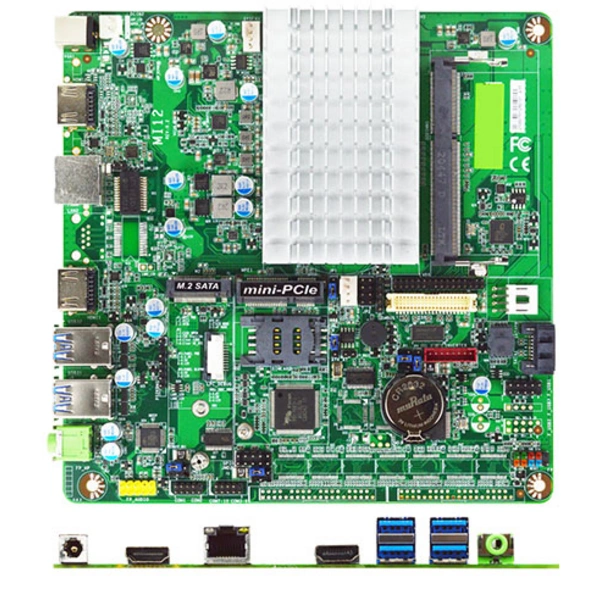 Jetway MI12-00L (Intel J3455 Apollo Lake SoC, 2x HDMI, 1x LAN) Jetway MI12-00L (Intel J3455 Apollo Lake SoC, 2x HDMI, 1x LAN)