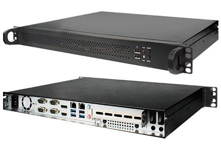 Jetway HBJC150I92-Q470-B (Intel Comet Lake-S, LGA1200) [19" Gehäuse, 2x LAN]