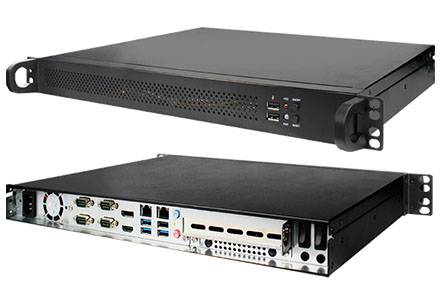 Jetway HBJC150I08-H410-B (Intel Comet Lake-S, LGA1200) [19" Gehäuse, 2x LAN]