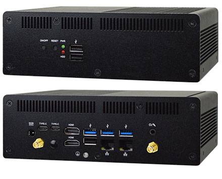 Jetway HBFDF10-45G7-B (Intel Tiger Lake-UP3) [2x USB-C, 4x 4K HDR Display Support]