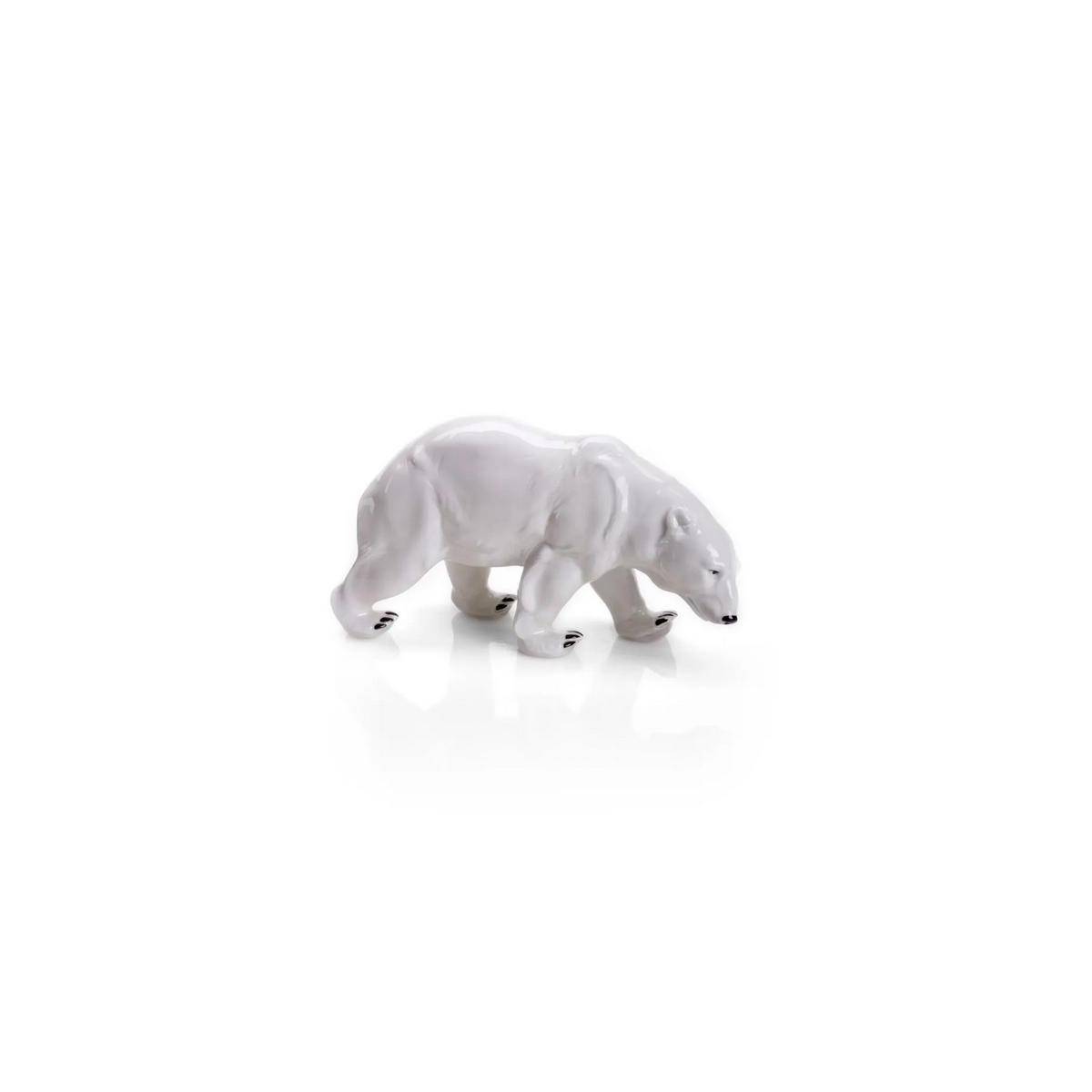 1258/40 - Porzellanfigur Eisbär 16 cm, weiß