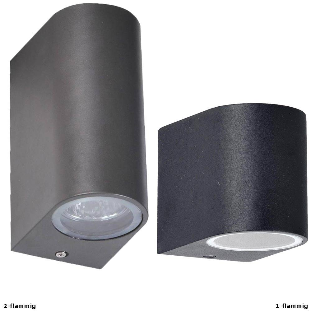 Wand Spot Strahler Lampe Leuchte Beleuchtung kupfer silber schwarz Variante