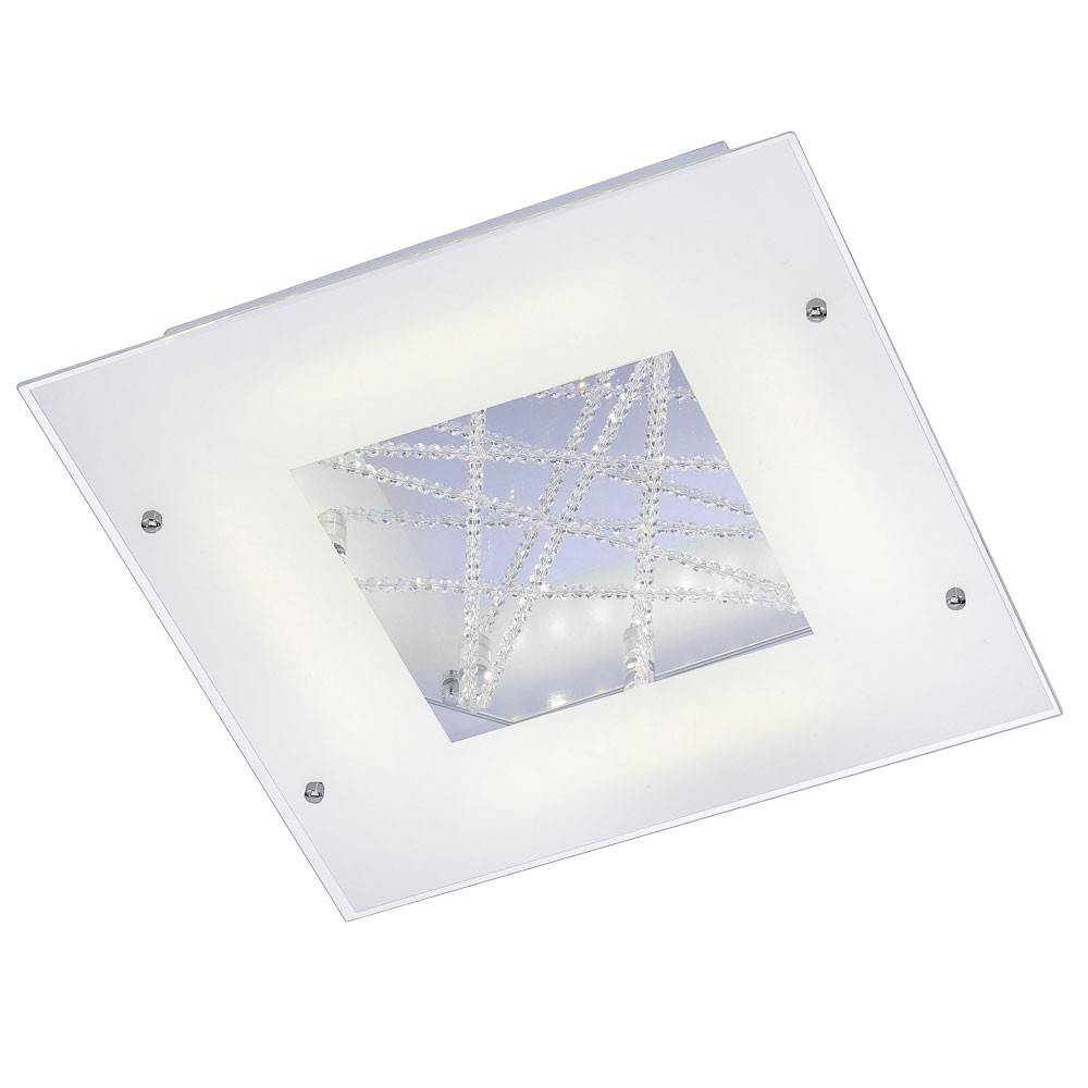 LED 16 Watt Decken Strahler Kristall Glas Esszimmer Leuchte 4-flammig