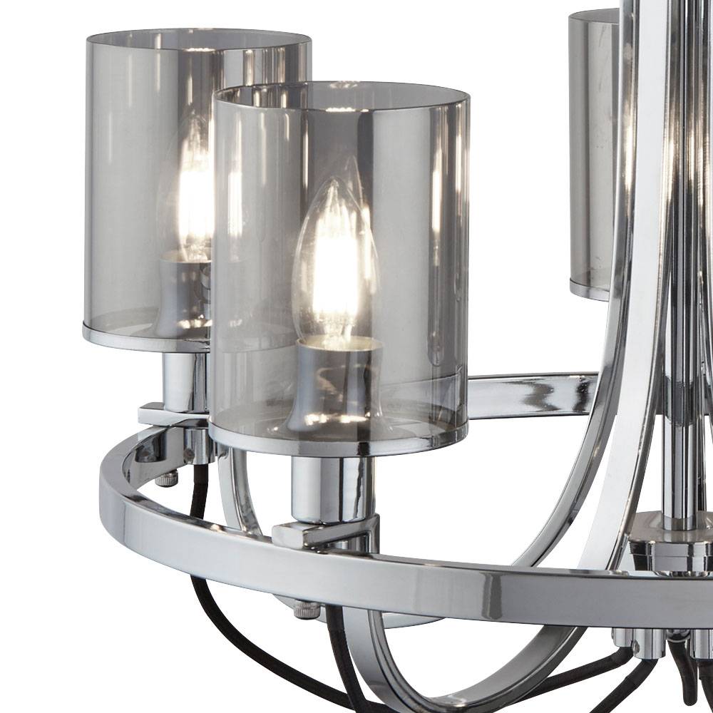 Pendel Lampe Kronleuchter Schlaf Zimmer Glas Hänge Decken Leuchte Lüster