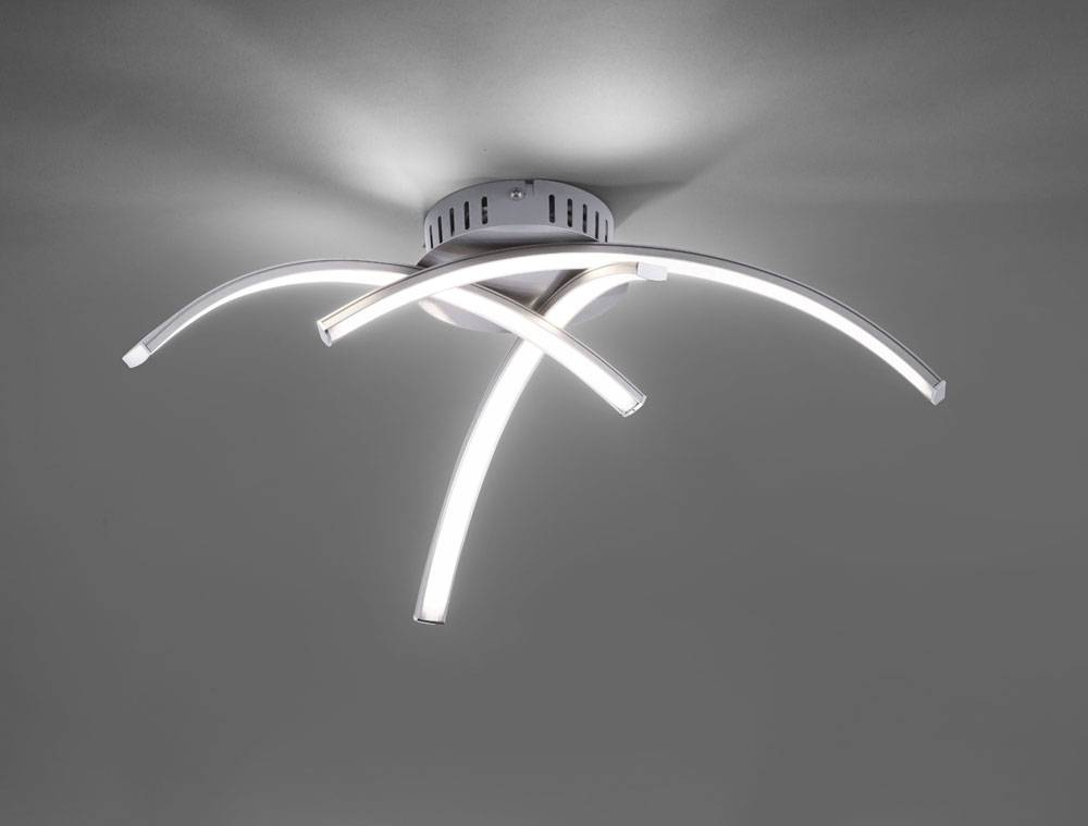 LED Decken Lampe Wohn Schlaf Zimmer Beleuchtung Strahler Leuchte gebogen