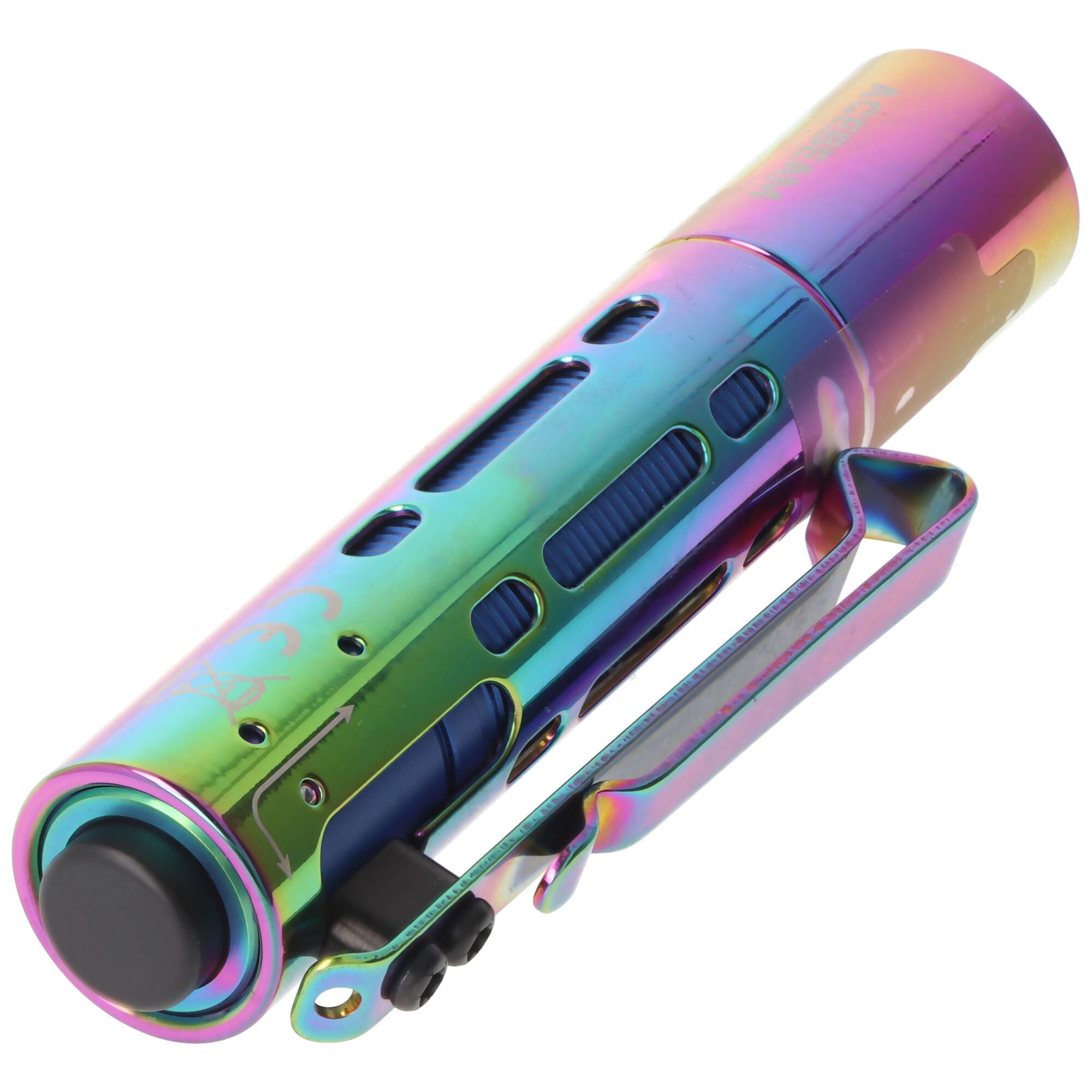 AceBeam Rider RX EDC mit 650 Lumen, kompakte LED-Taschenlampe, einhändige Bedienung, in fünf Farben erhältlich, inklusiv