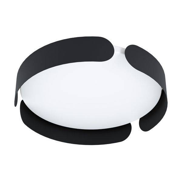 EGLO LEUCHTEN LED-Deckenleuchte LB25 24W 3000K 2050lm Stahl schwarz