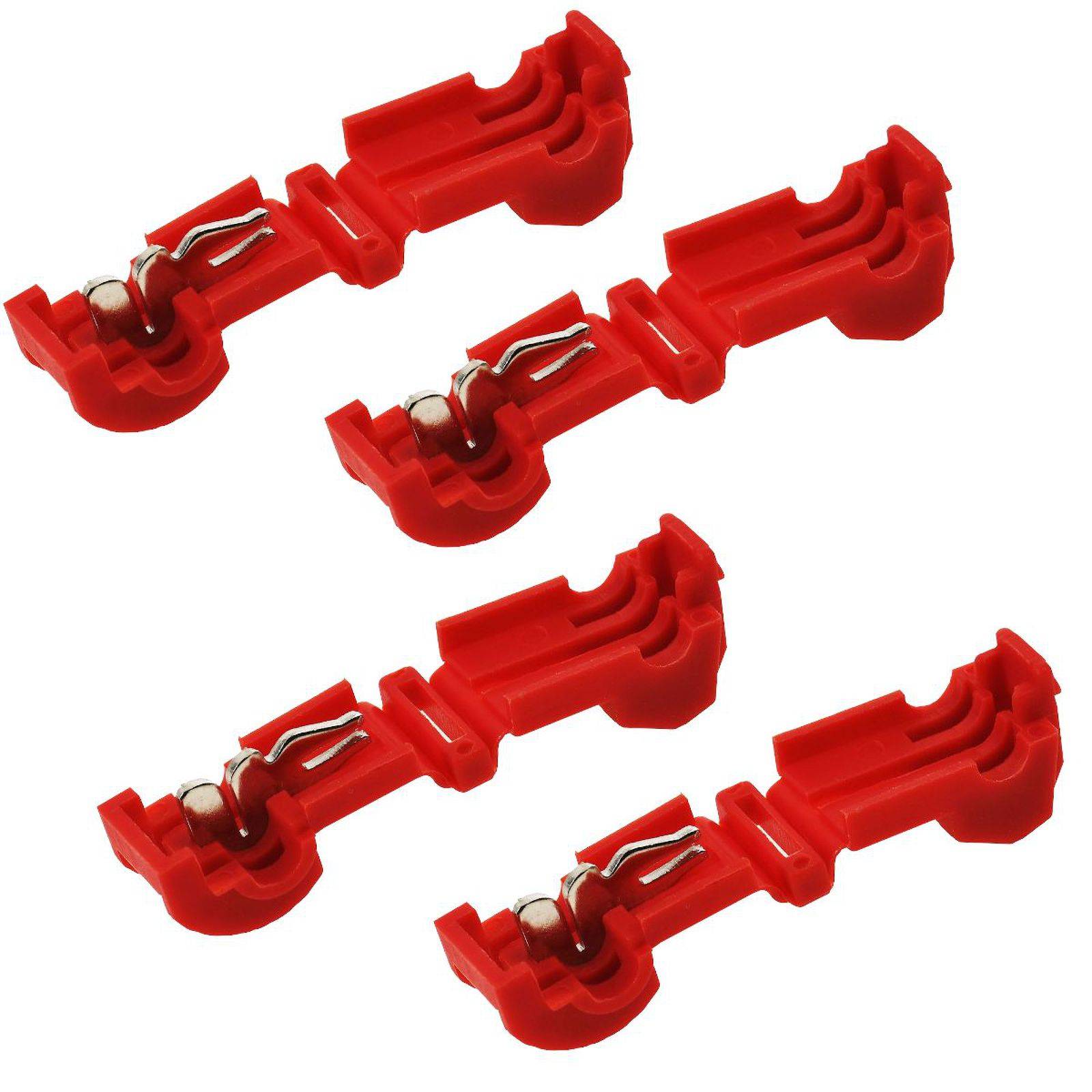Powery 4x Anschlussklemmen, Clip für Kabel (2,3mm) für Mähroboter, Rasenmäher z.B. Husqvarna, Gardena u.a.