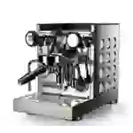 ROCKET MILANO - Appartamento Kompakte Siebträger Espressomaschine schwarz weiß ROCKET MILANO - Appartamento Kompakte Siebträger Espressomaschine schwarz weiß