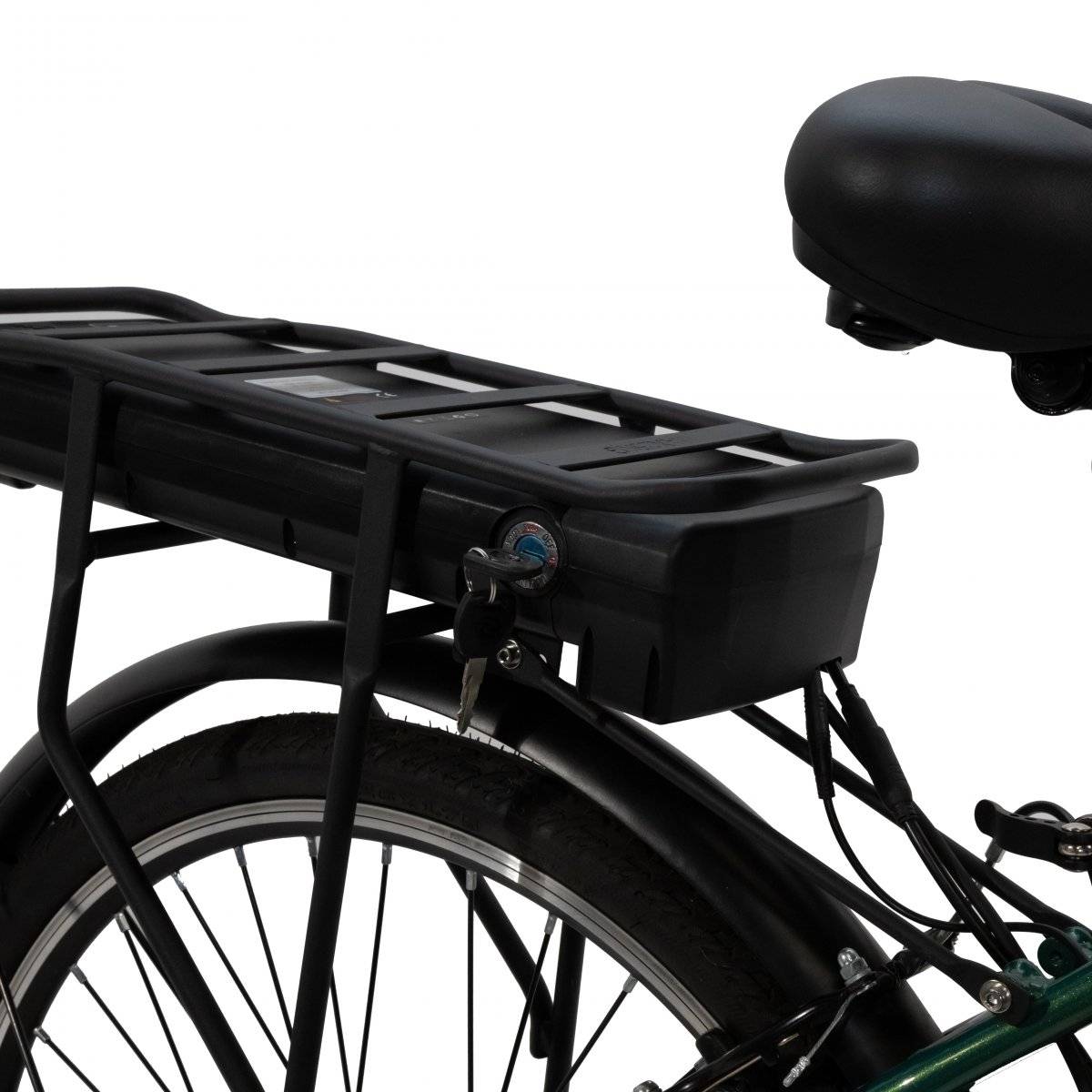 EMG "Funny" 26 Zoll E-Citybike, 13Ah, petrolgrün