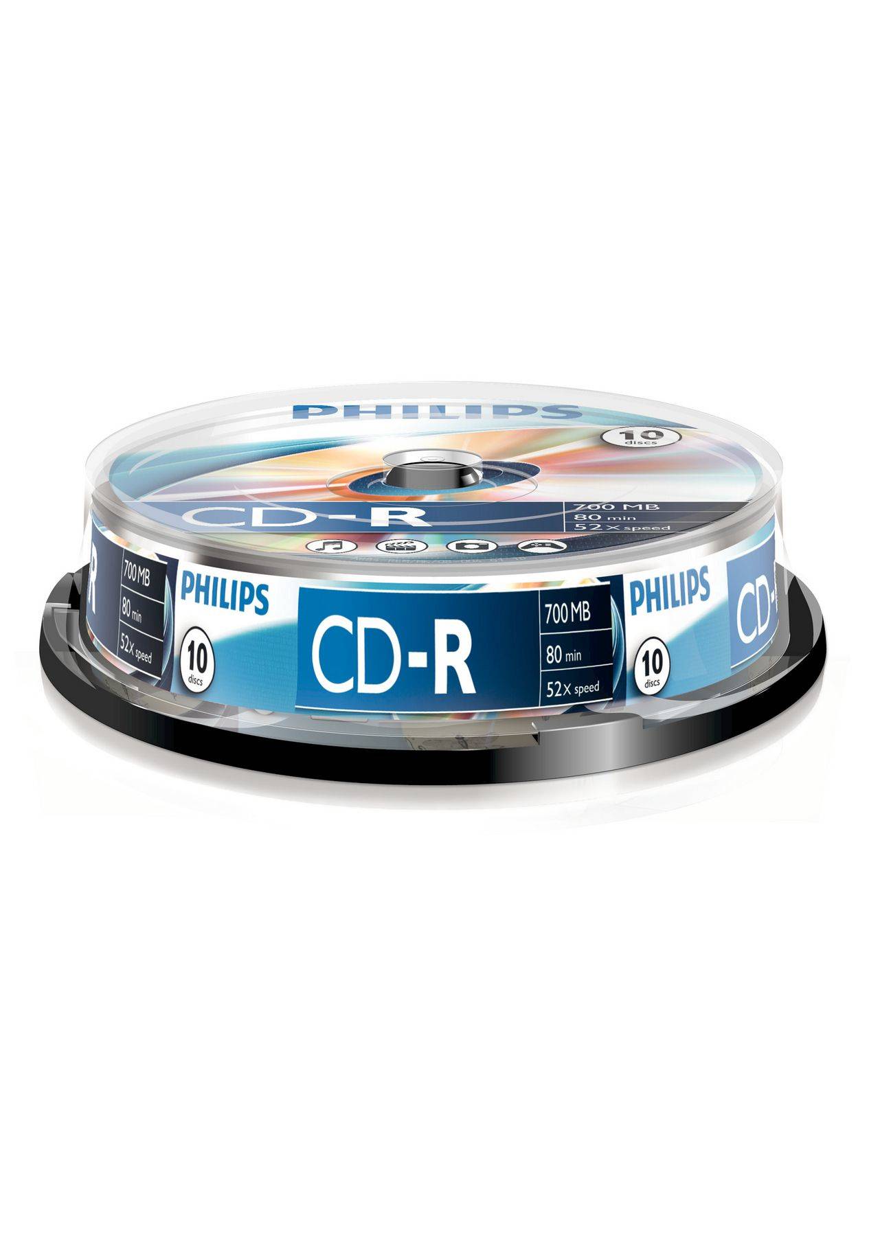 Philips CD-R 700MB 10pcs Spindel 52x