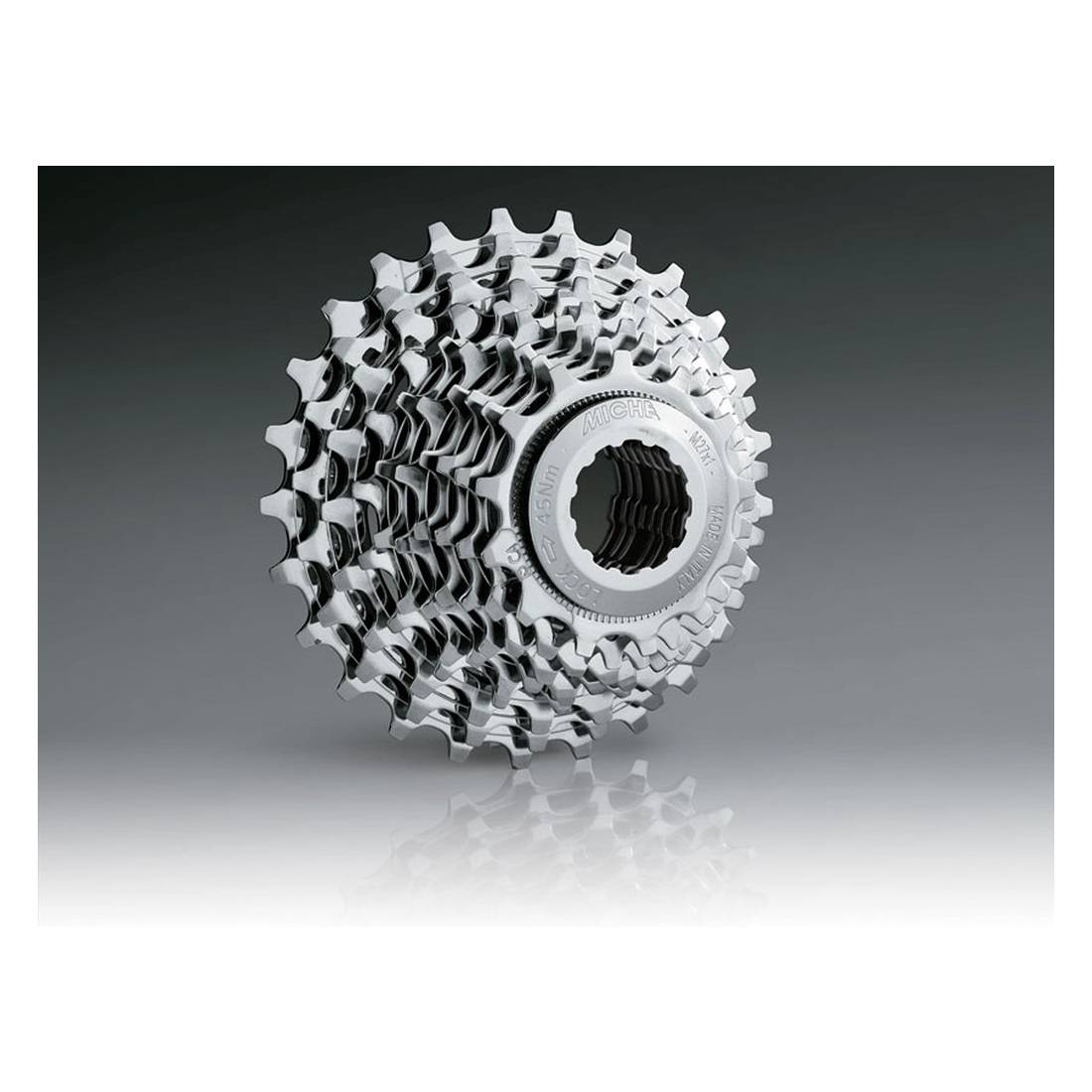 Miche CAPR0BC122724 Primato Zahnkranz-Kassette, 10-fach, 12-27 Zähne, Campagnolo, silber