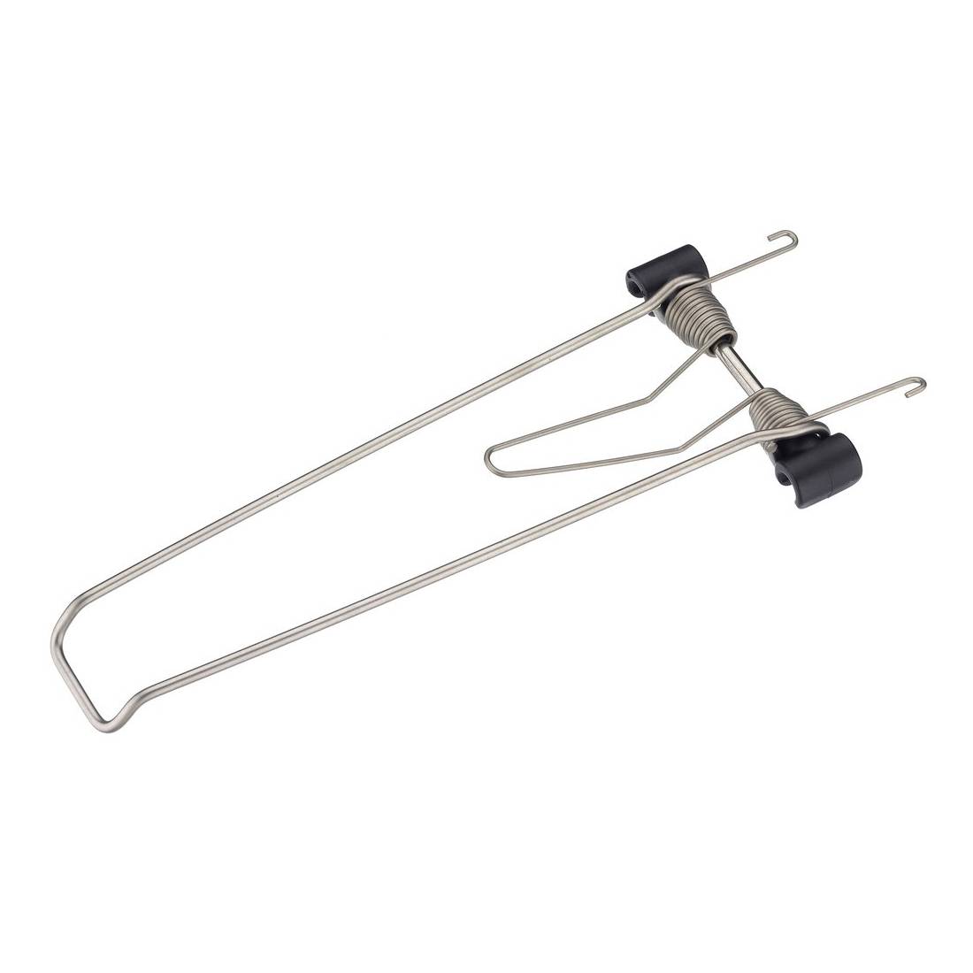 Racktime 70000-02-10 Federklappe Clampit für Modelle Lightit, edelstahl (1 Stück)