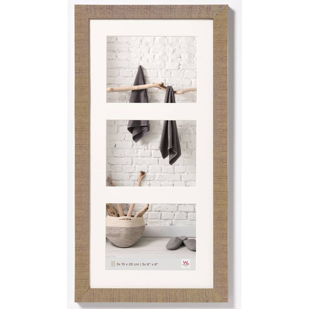 Walther Design Bilderrahmen Home 3 x 15 x 20 cm Braun
