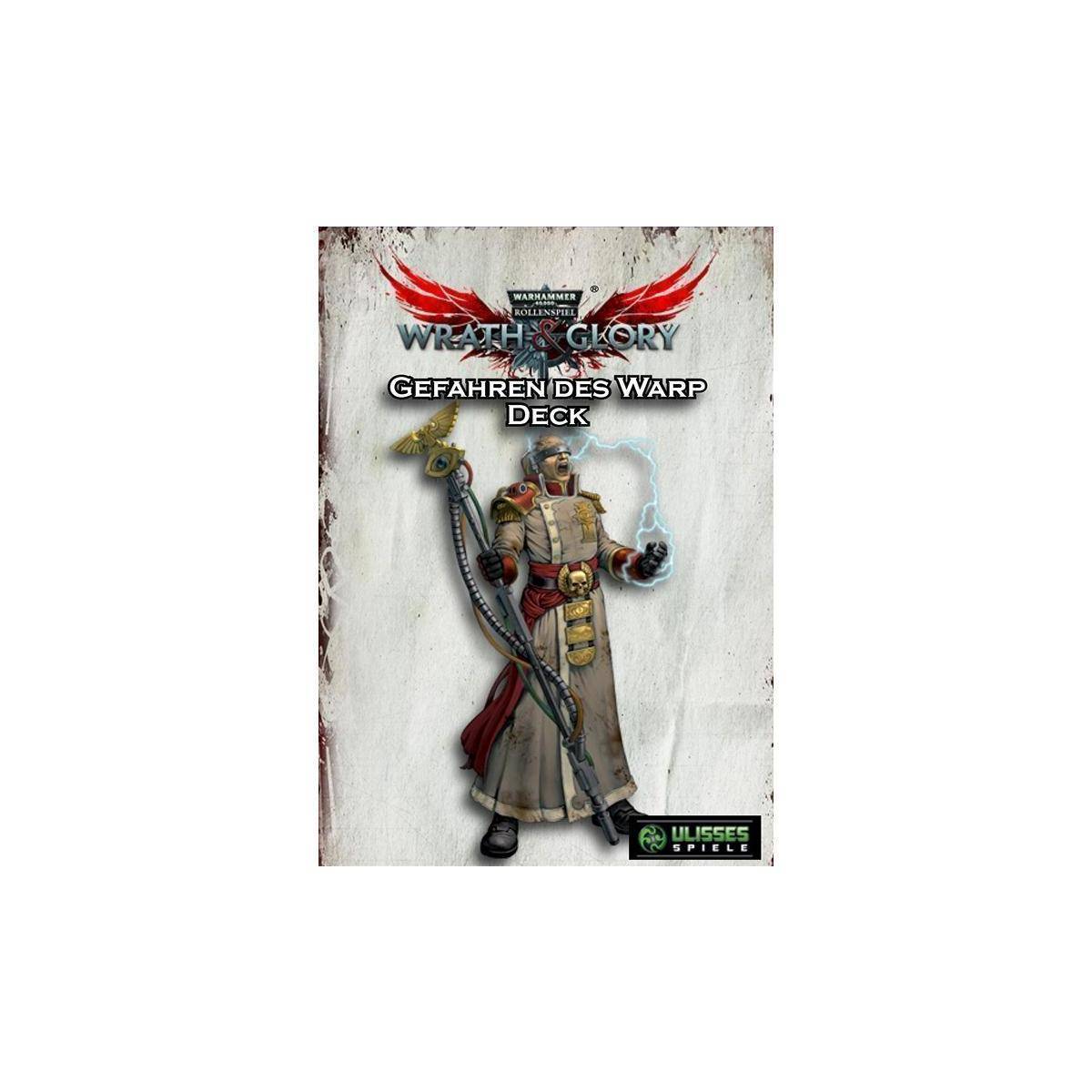 US79008 - WH40K: Wrath & Glory - Gefahren des Warp, Kartendeck (DE-Ausgabe)