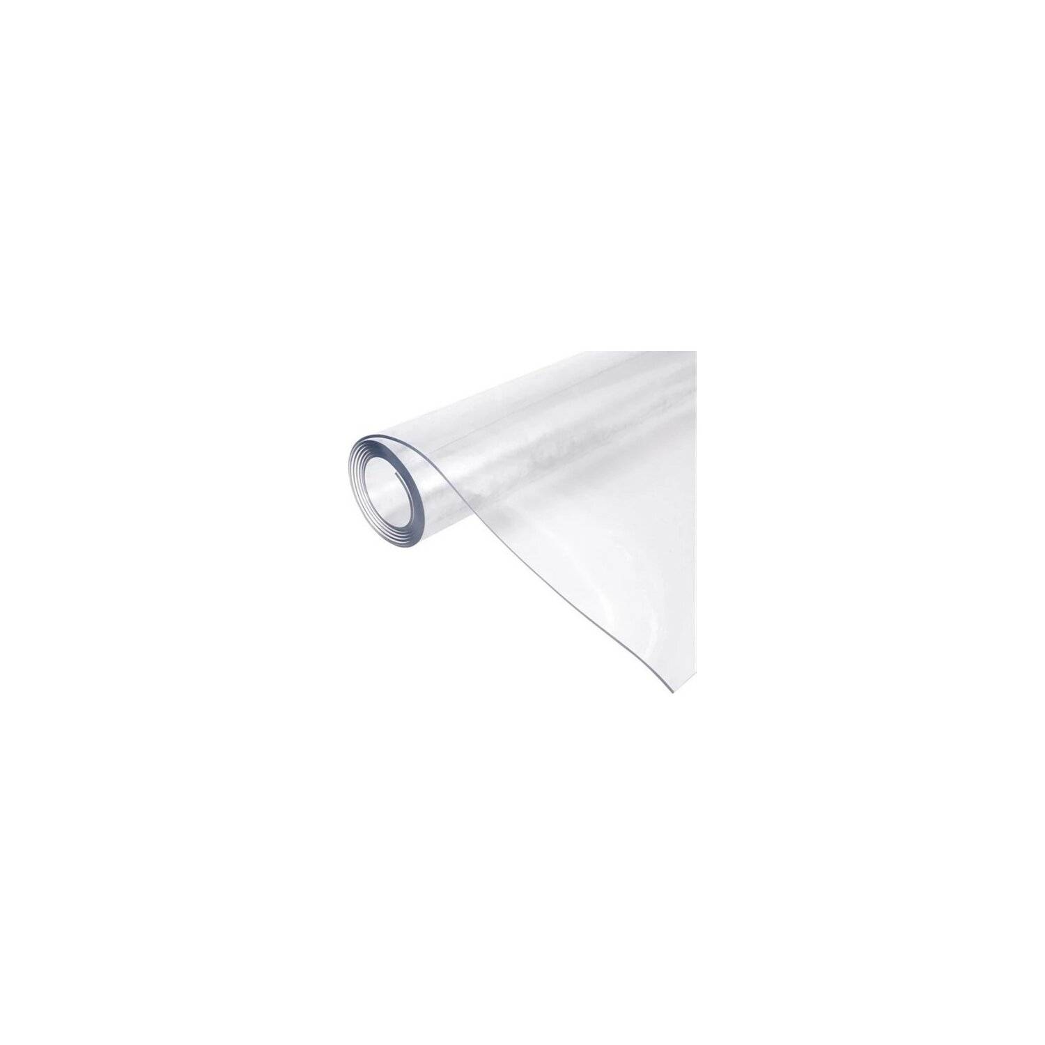 Tischfolie 1.7mm Tischdecke 80 cm 100 cm Schutzfolie Tischschutz Tischmatte PVC transparent klar abwaschbar