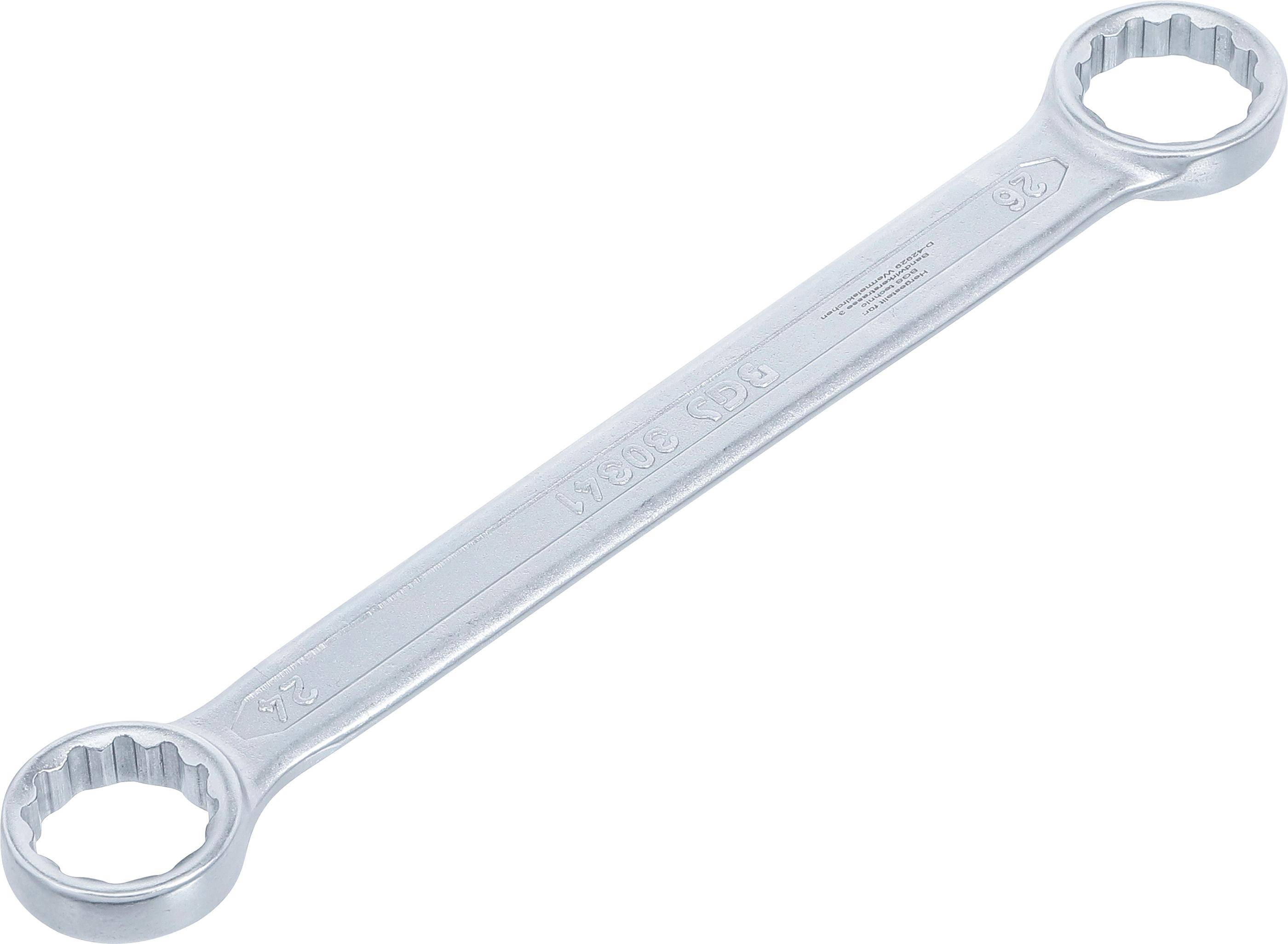 BGS Doppel-Ringschlssel | extra flach | SW 24 x 26 mm