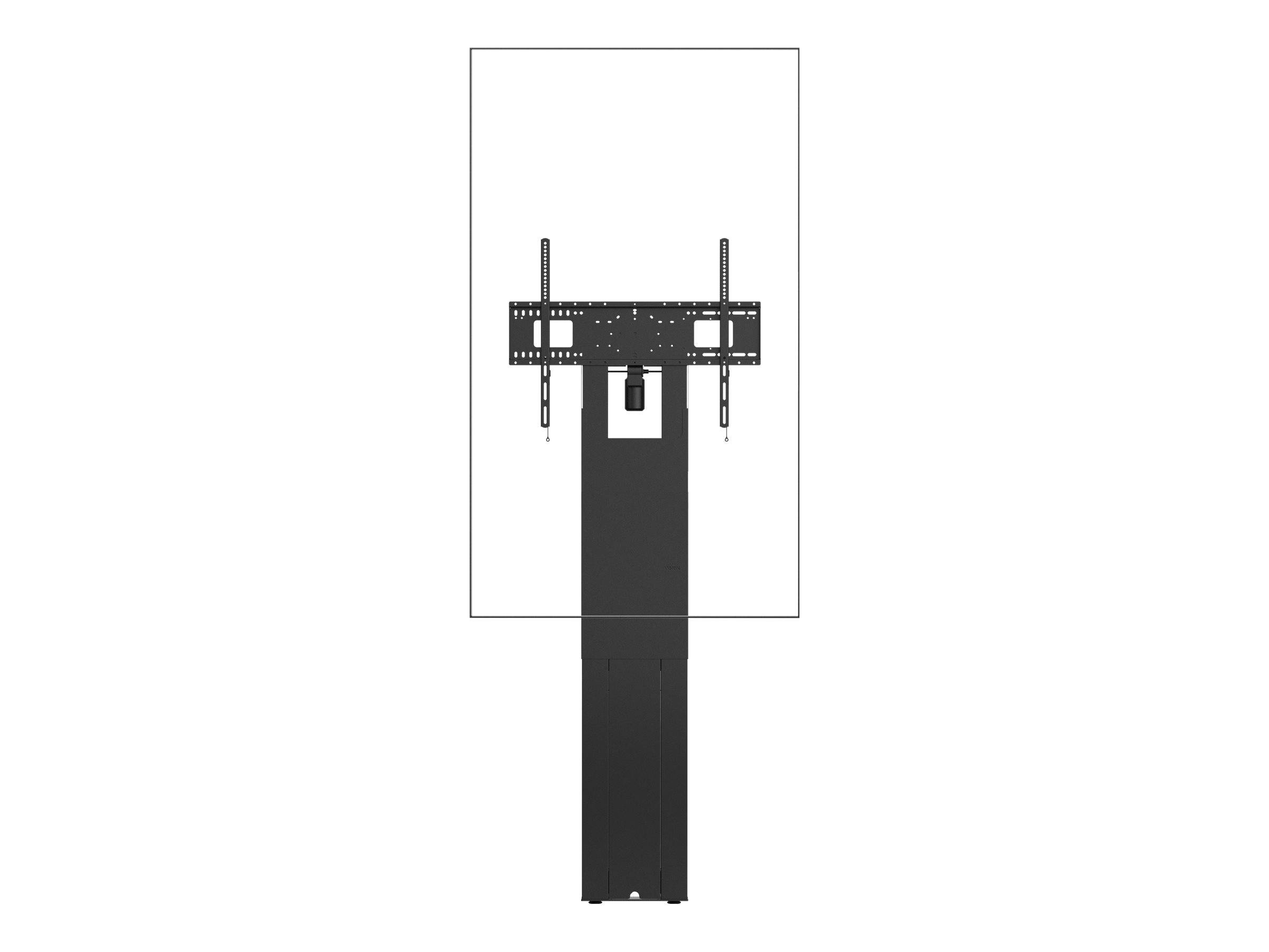 Vision - Befestigungskit (VESA-Halterung, 2 Wandhalterungen, Bodenständer, extra stark) - motorisiert - für Flachbildsch