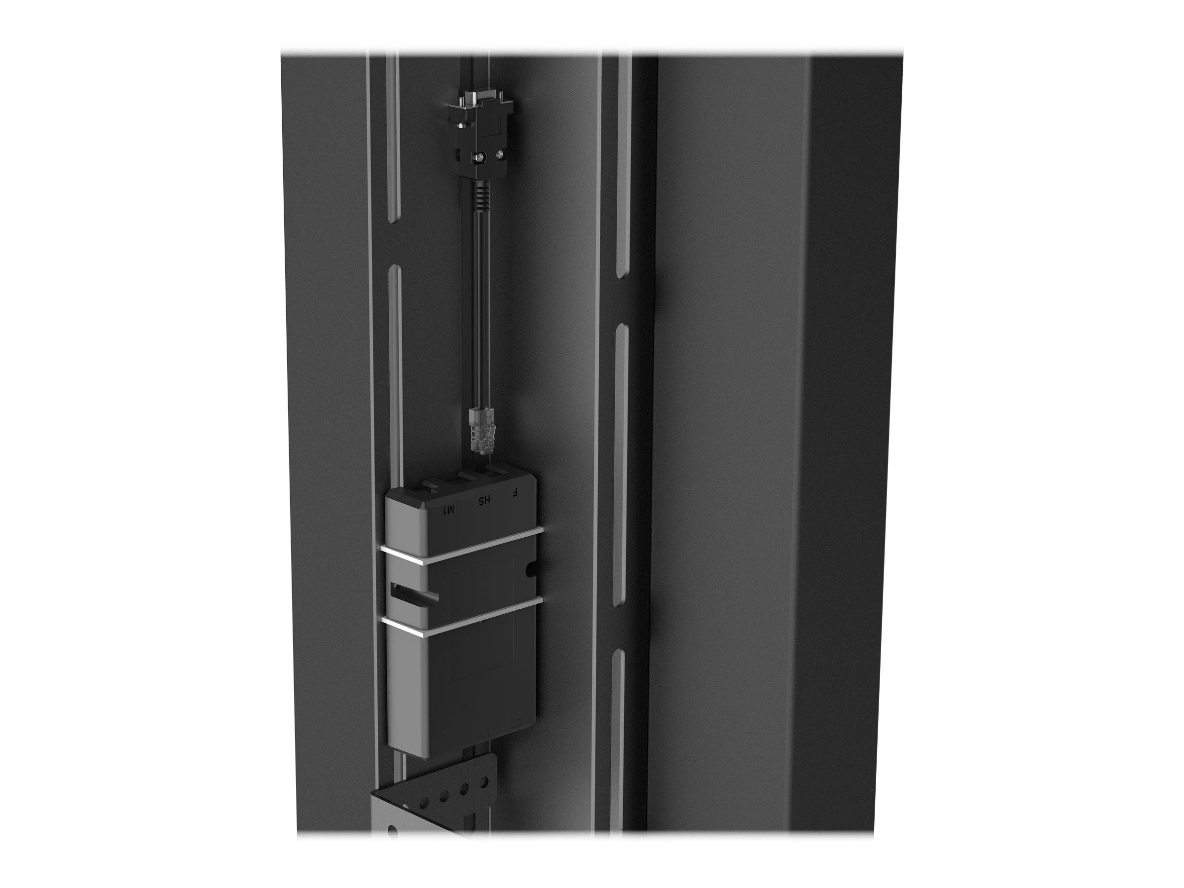 Vision - Befestigungskit (VESA-Halterung, 2 Wandhalterungen, Bodenständer, extra stark) - motorisiert - für Flachbildsch