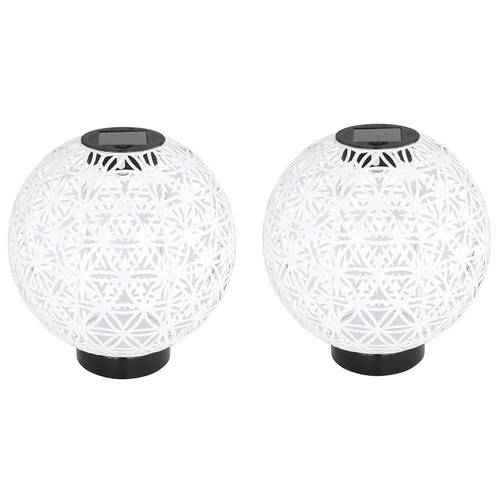 Kugelleuchte Solarleuchten für Außen Solarlampe orientalische Kugel LED Gartenkugeln Solar, Beton Optik in weiß Lichteffekt, 1x LED warmweiß, DxH Kugelleuchte Solarleuchten für Außen Solarlampe orientalische Kugel LED Gartenkugeln Solar, Beton Optik in weiß Lichteffekt, 1x LED warmweiß, DxH