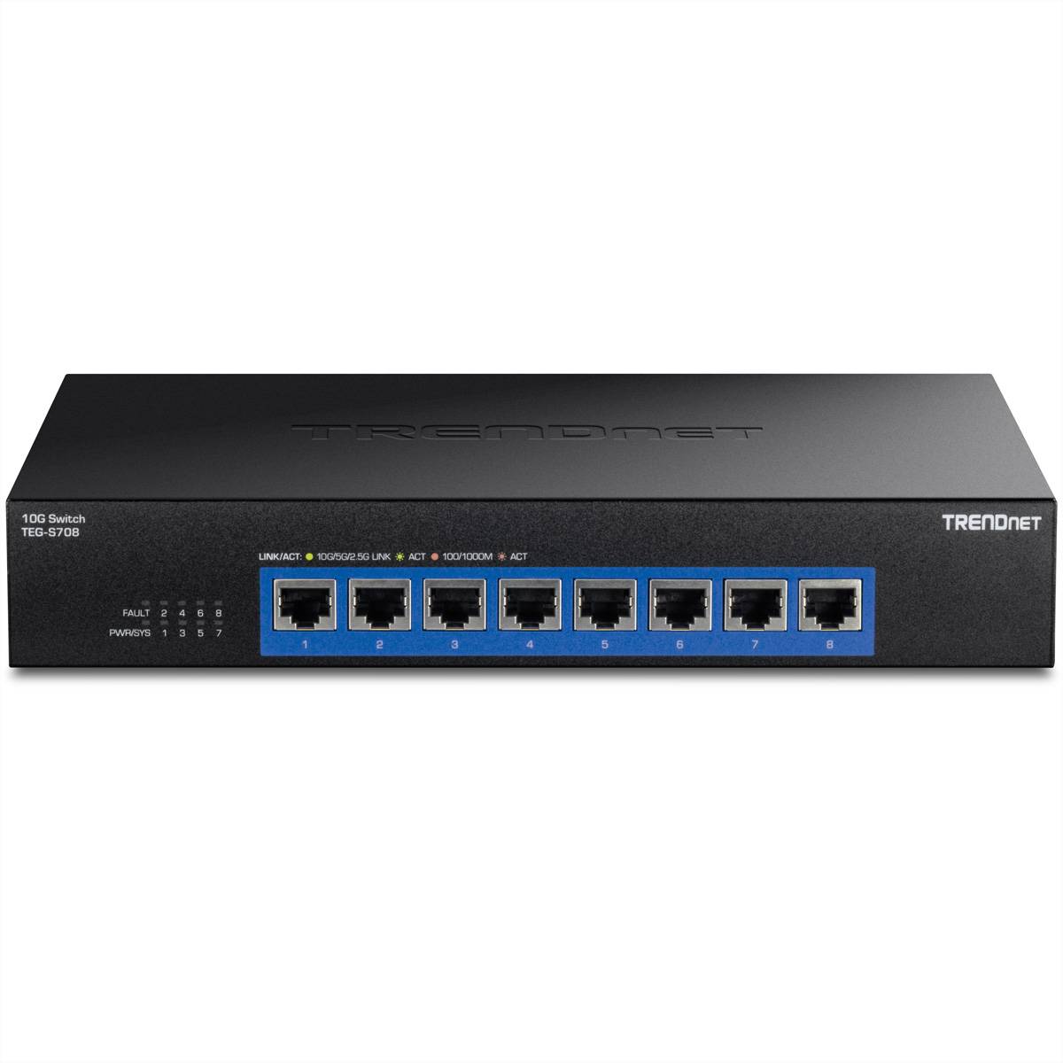TRENDnet TEG-S708 8-Port 10G Switch