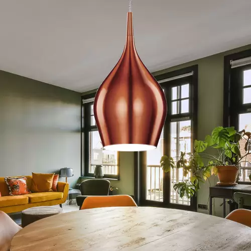 Decken Pendel Hänge Leuchte Kupfer Alu Flur Büro Schlaf Wohn Zimmer Beleuchtung Decken Pendel Hänge Leuchte Kupfer Alu Flur Büro Schlaf Wohn Zimmer Beleuchtung