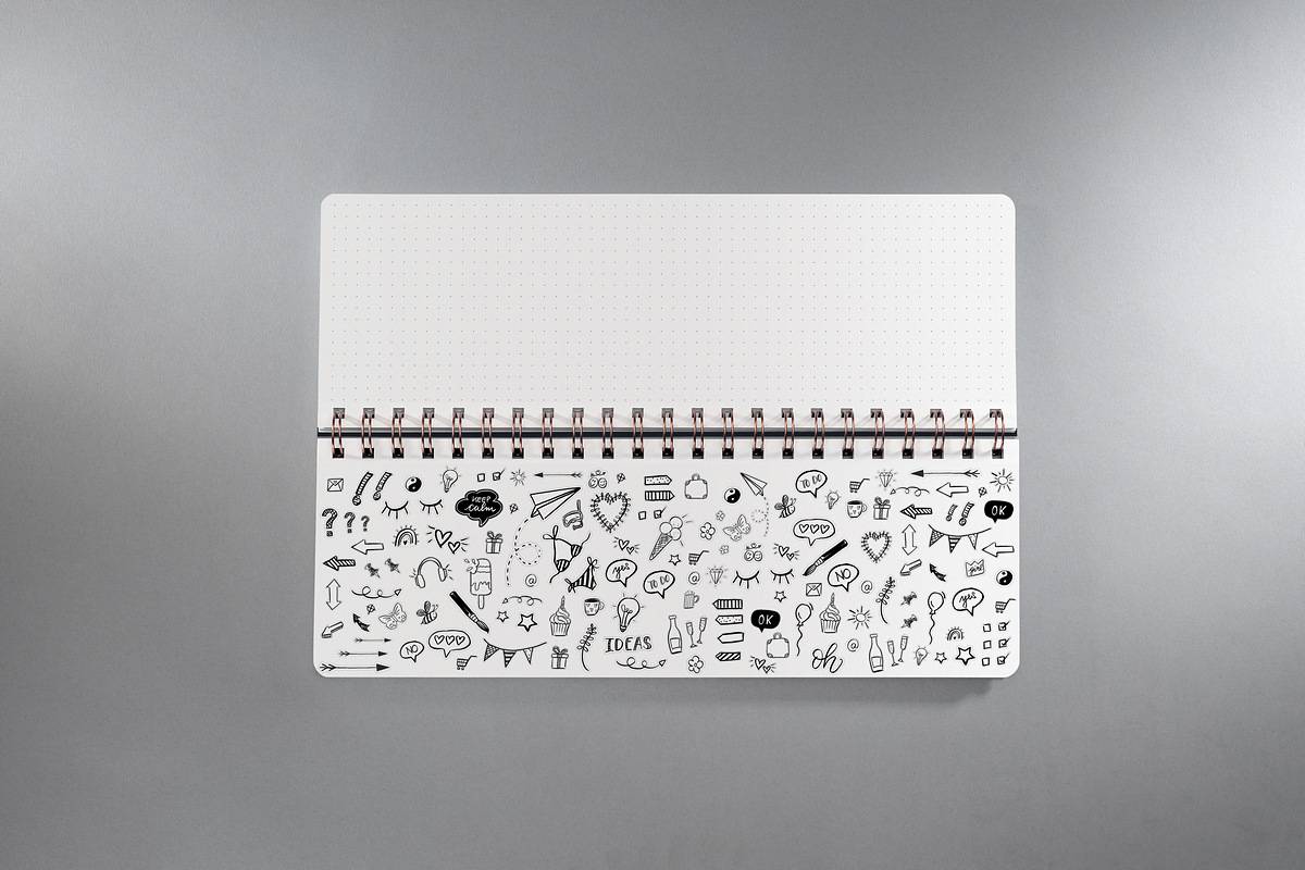 SIGEL Wochenplaner Jolie undatiert - Apricot Inspiration - 1/2 DIN A4 quer - Hardcover - 53 Wochen