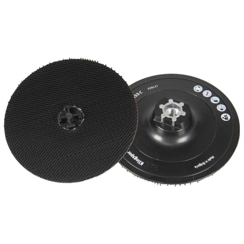 Stützteller NDS 555 C - für SCM-Vliesscheiben mit Mittelloch - Ø 115 mm - M 14 - Preis per Stück