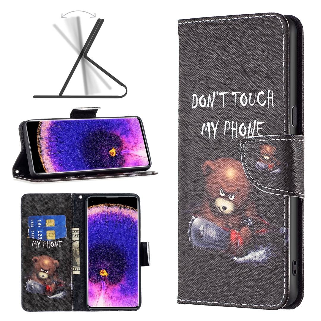 Für OPPO Find X5 Kunstleder Handy Tasche Book Motiv 1 Schutz Hülle Case Cover Etui Neu