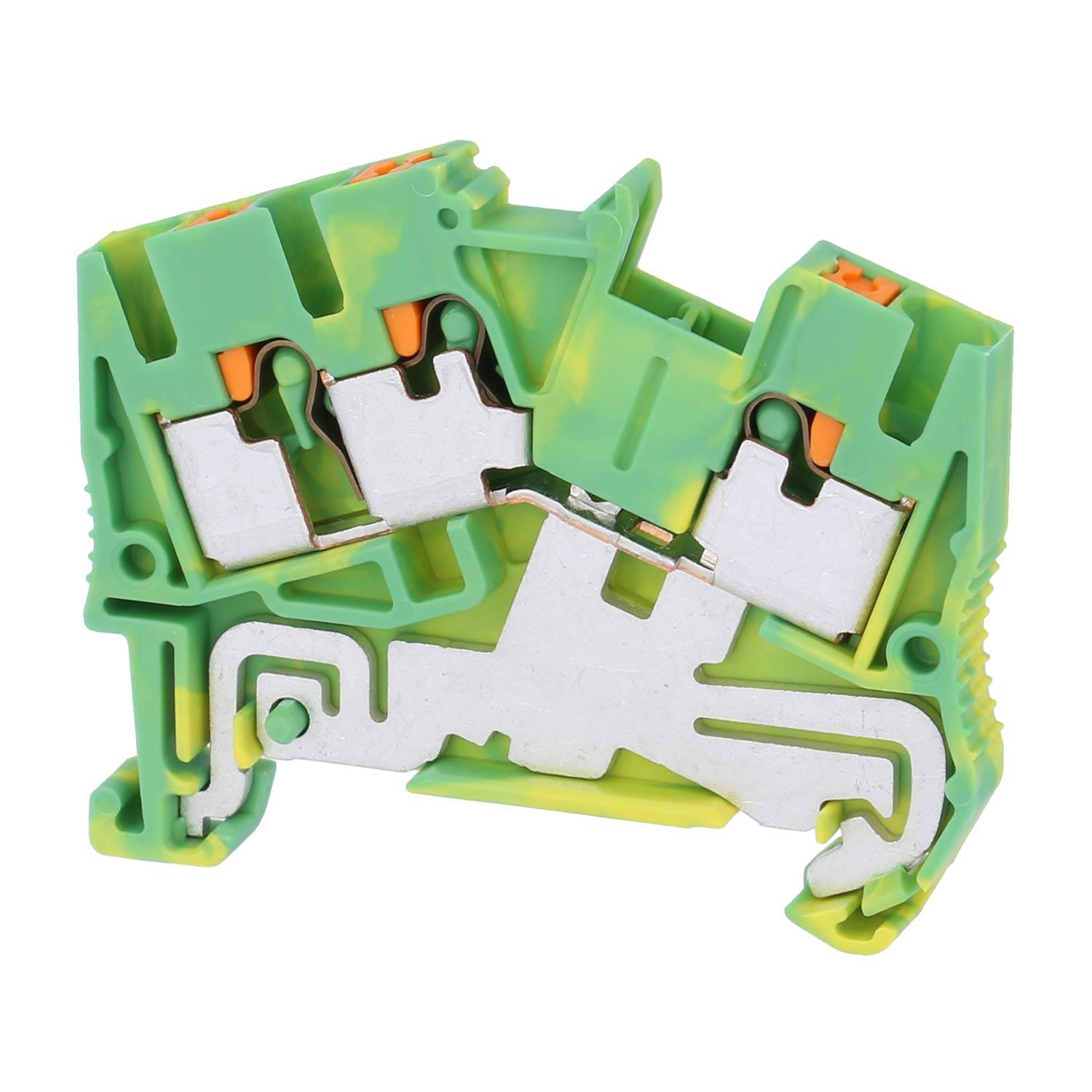 Phoenix Contact Schutzleiter-Reihenklemme PTS 2,5-TWIN PE Push-In-Anschluss Querschnitt starr 0,14mm² - 4mm² AWG26 -