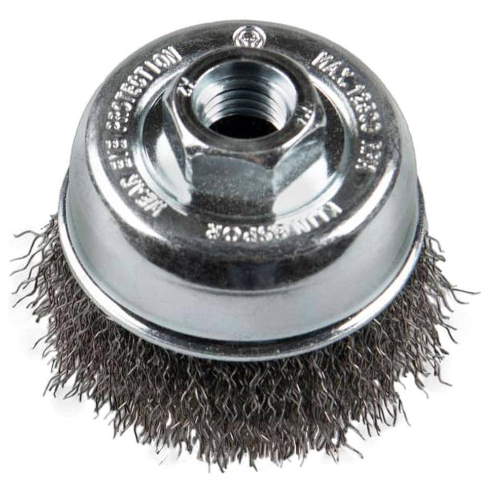 Topfbürste BT 600 W - Edelstahl - Ø 80 mm - Gewinde M 14 - Preis per Stück