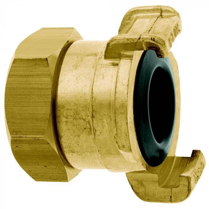 GEKA® plus Gewindestück 360 drehbar - mit Innengewinde G 1" - 30,93 mm - Länge 38 mm