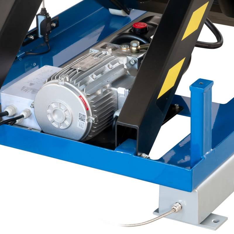 PCE Instruments Hubtischwaage PCE-HLTS 500 bis 500 kg |stufenlose Höhenverstellung 350 … 1130 mm |batteriebetrieben