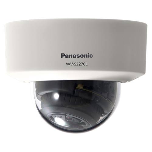 I-PRO WV-S2270L - Vandalismussichere 4K Kuppel-Netzwerkkamera für Innenbereiche (1/1.8" MOS-Sensor | IR-LED-Beleuchtung
