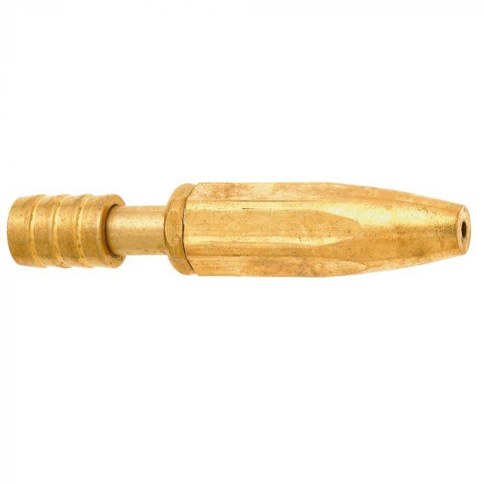 Spritzdüse CH - mit Tülle - schwere Ausführung - Messing - Schlauchgröße 1/2" - Schlauch ID 13 mm