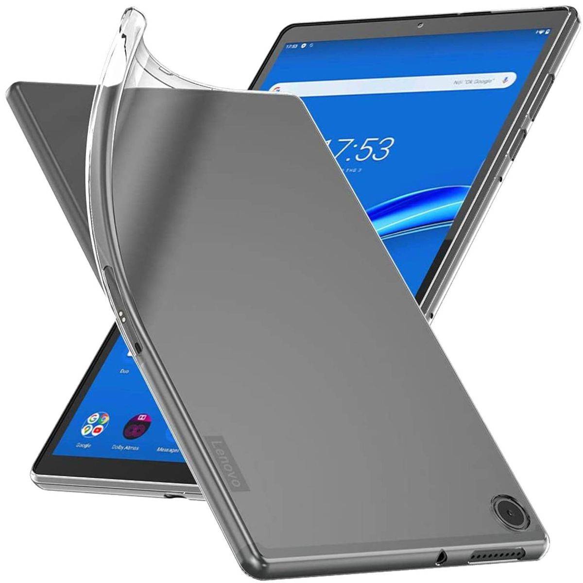 Für Lenovo M10 Plus 2022 3. Gen 10.6 Zoll Transparent Tablet Tasche Hülle Case TPU Silikon dünn