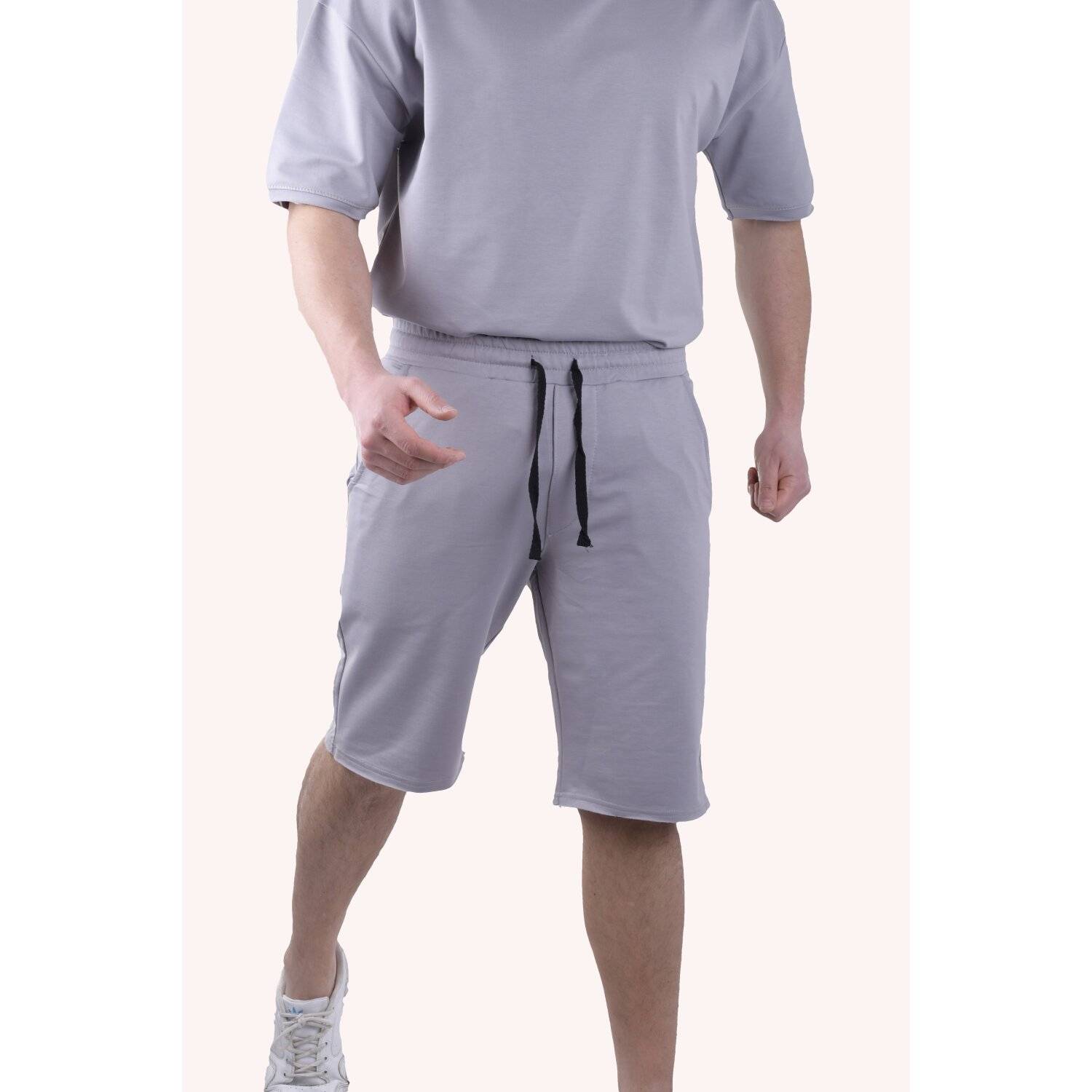 Kurze Hose Trainingshose Sporthose Sommer Shorts Hose Fitness Jogger JH-5011 XL Grau