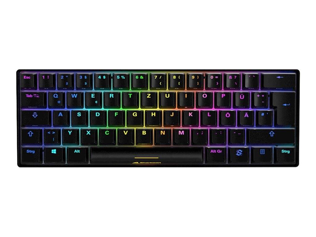 Sharkoon SKILLER SGK50 S4 - Tastatur - Hintergrundbeleuchtung