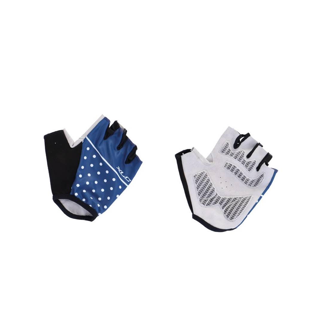 XLC Kurzfingerhandschuh blue/white Gr. XXL, blau/weiß (1 Paar)