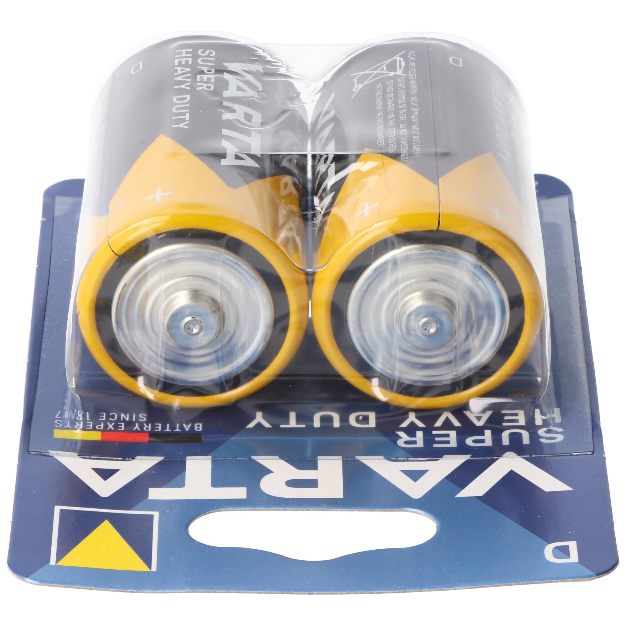 Varta Batterie Zink-Kohle, Mono, D, R20, 1.5V 2er Pack