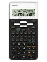 Sharp EL531TH - Tasche - Wissenschaftlicher Taschenrechner - 10 Ziffern - 2 Zeilen - Akku - Schwarz - Weiß