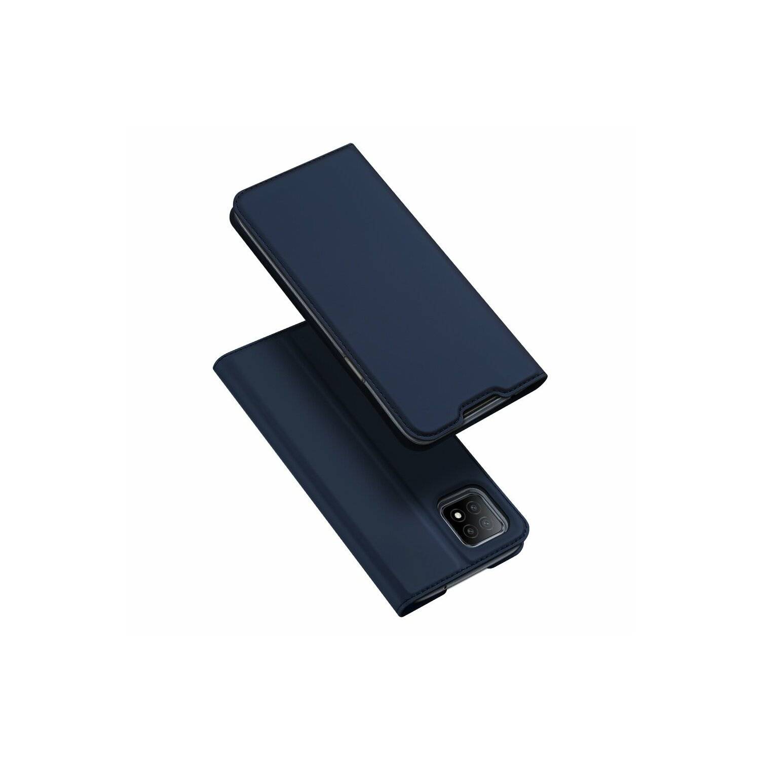 Buch Tasche "Dux Ducis" für Realme 9i Handy Hülle Schutzhülle mit Standfunktion, Kartenfach schwarz Blau