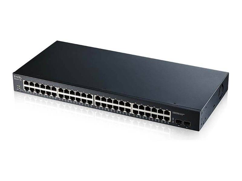 Zyxel GS1900-48 - Switch - Smart - 48 x 10/100/1000 + 2 x Gigabit SFP