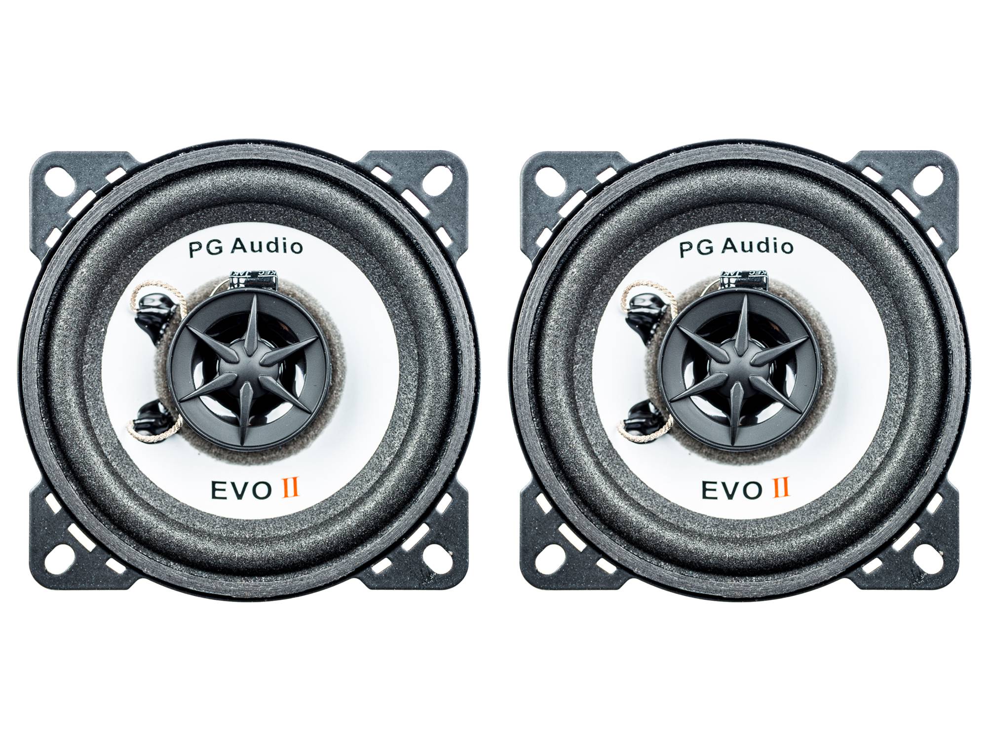 PG Audio EVO II 10.2, 10 cm 2 Wege Coax Auto Lautsprecher Armaturenbrett