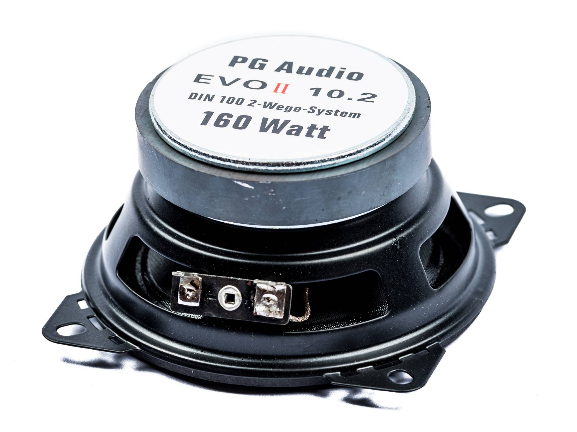 PG Audio EVO II 10.2, 10 cm 2 Wege Coax Auto Lautsprecher Armaturenbrett