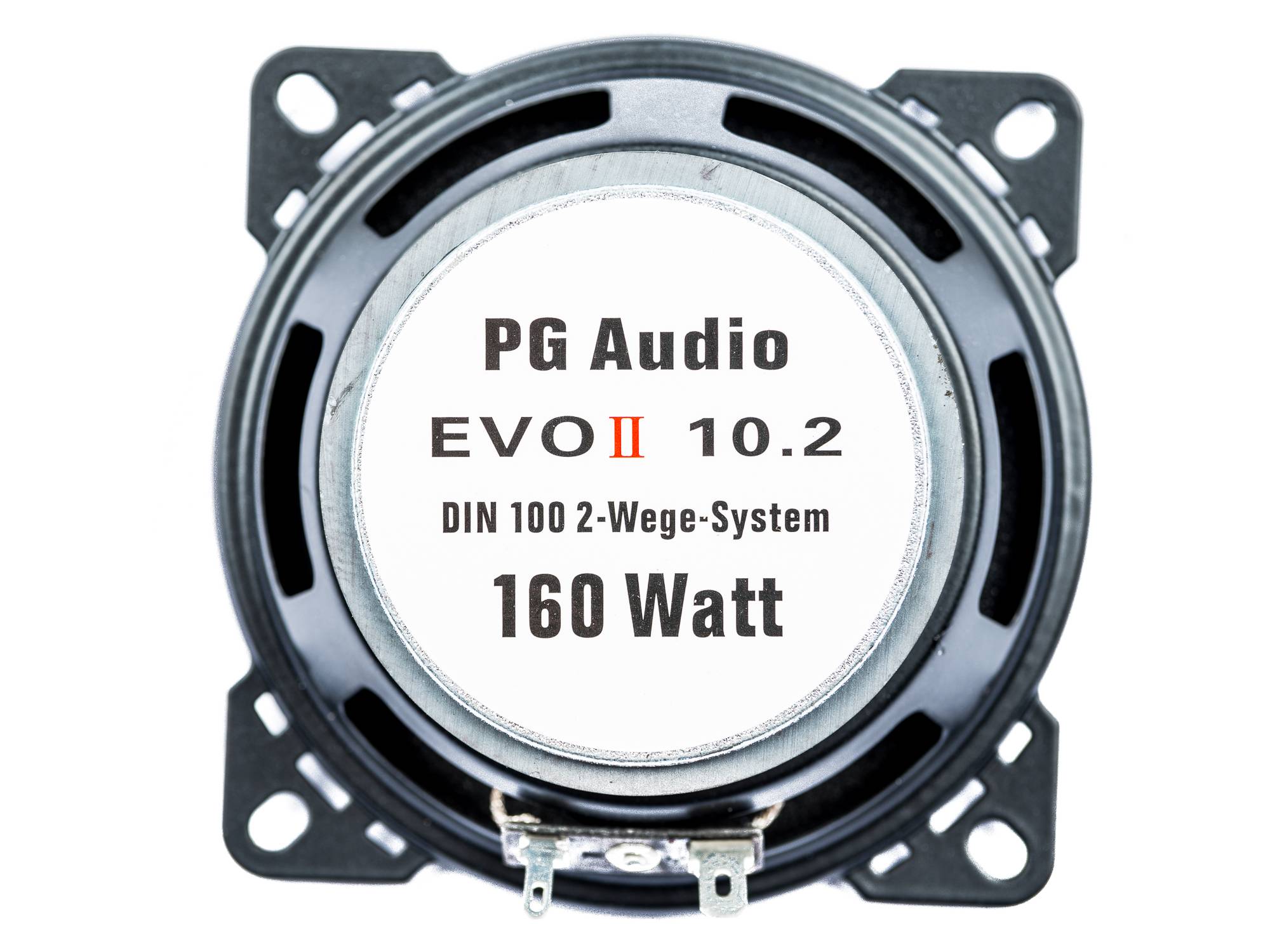 PG Audio EVO II 10.2, 10 cm 2 Wege Coax Auto Lautsprecher Armaturenbrett