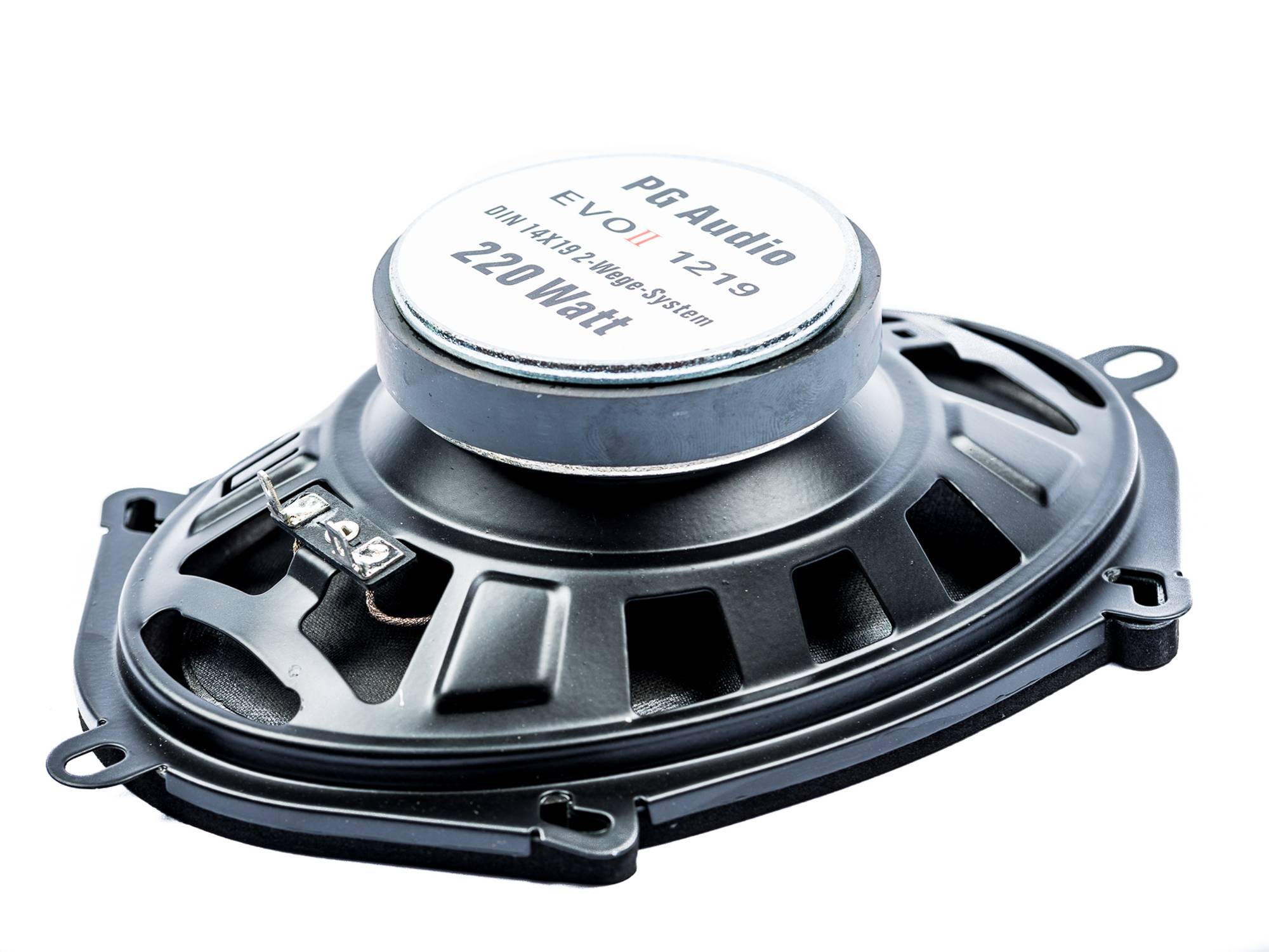 PG Audio 13x18 cm 5x7 Zoll Auto Lautsprecher 2 Wege koaxial 220 Watt