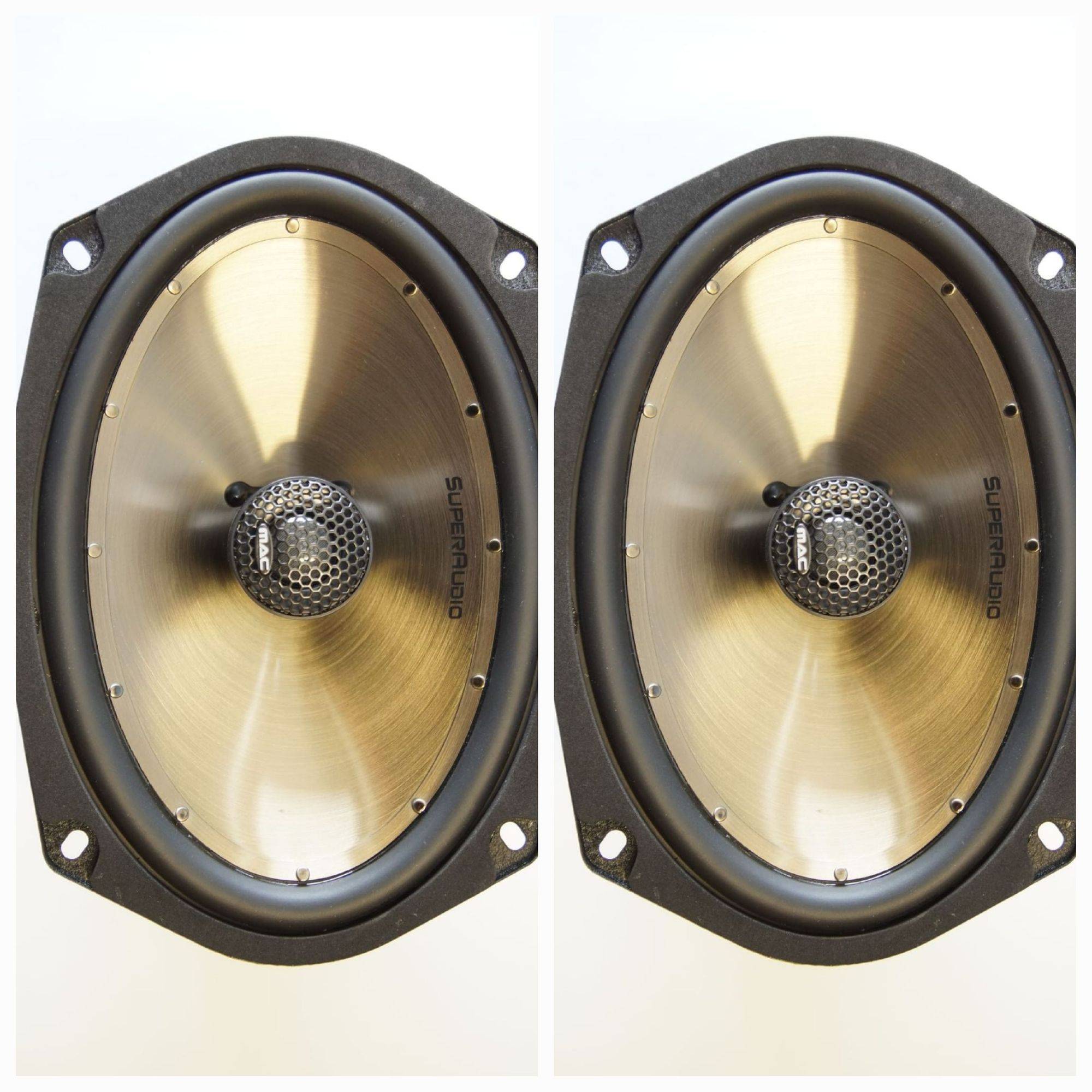 1 Paar Mac Audio Super Audio 69.2 Auto Lautsprecher 6x9 Zoll 200 Watt max