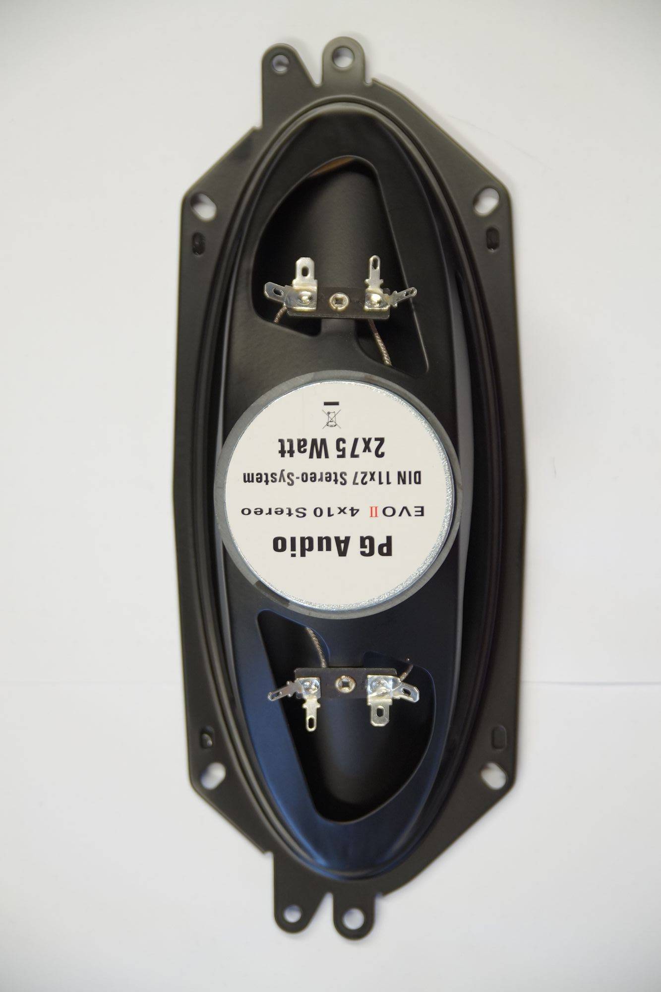 Oldtimer Retrosound Stereo Lautsprecher 4 x 10 Zoll Doppelschwingspule 10x25 cm Youngtimer