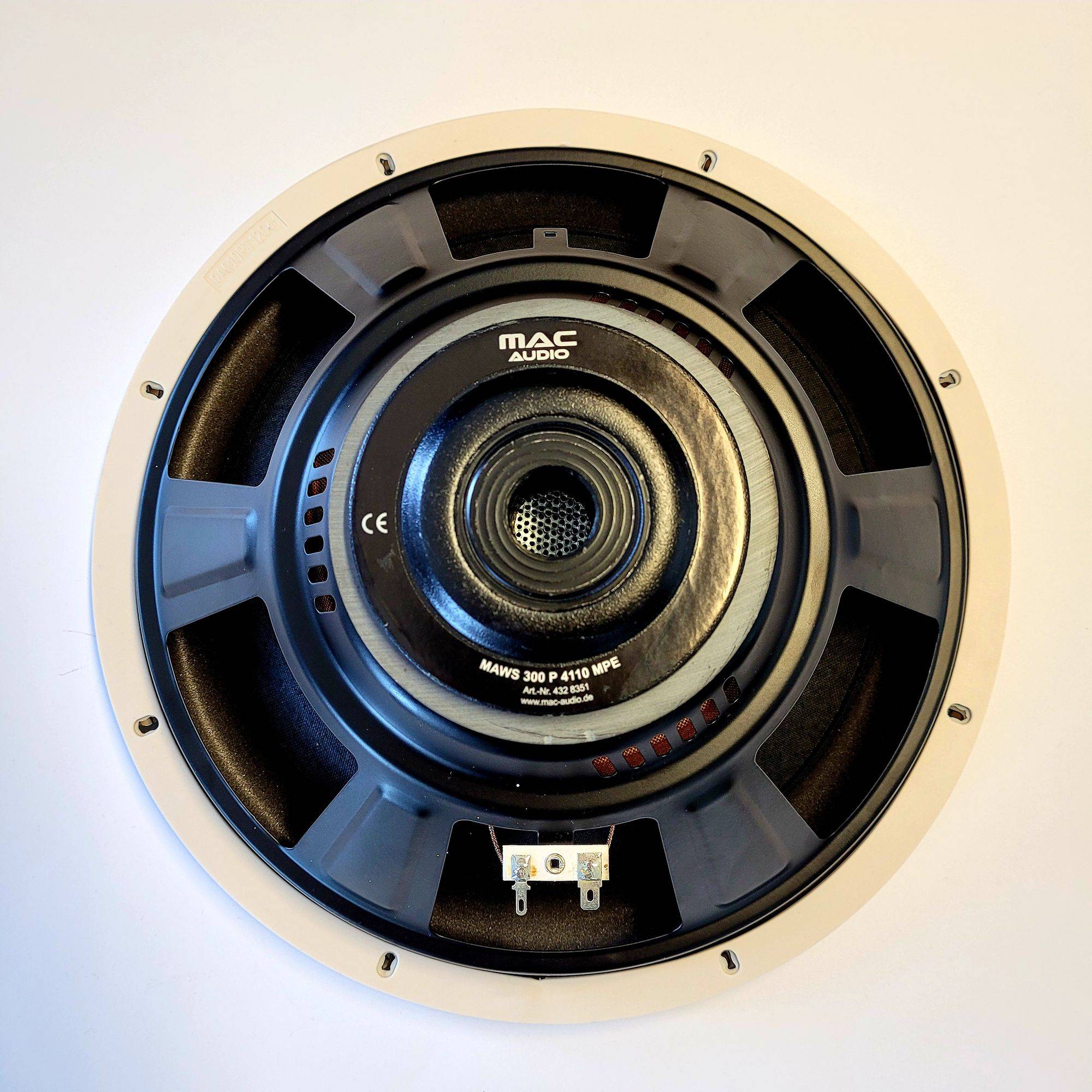 Mac Audio Subwoofer Basslautsprecher Tieftöner MAWS 300 P 4110 MPE